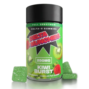 Kiwi Burst Delta 9 Gummies