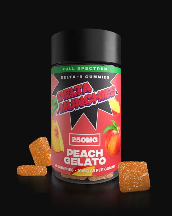 Peach Gelato Delta 9 Gummies