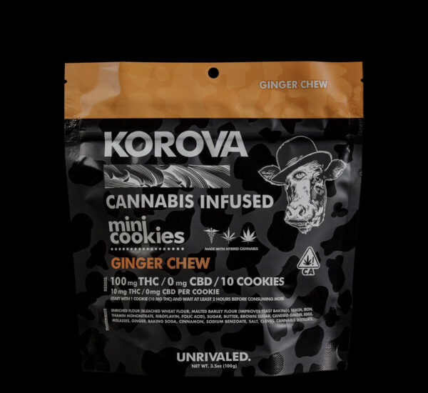 Korova Ginger Chew Mini Cookies