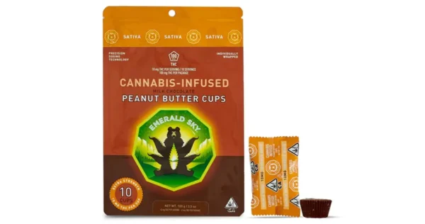 Sativa 10mg Milk Chocolate Peanut Butter Cups